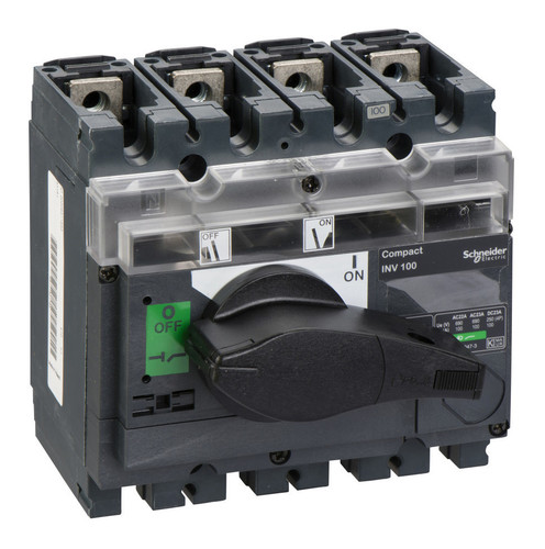 Рубильник Schneider Electric Interpact INV 100А 4P, фронтальное исполнение