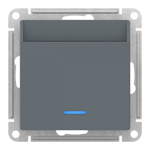 Карточный выключатель Systeme Electric ATLASDESIGN, механический, грифель